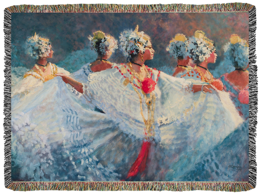Vision de Jacqueline Woven Blanket