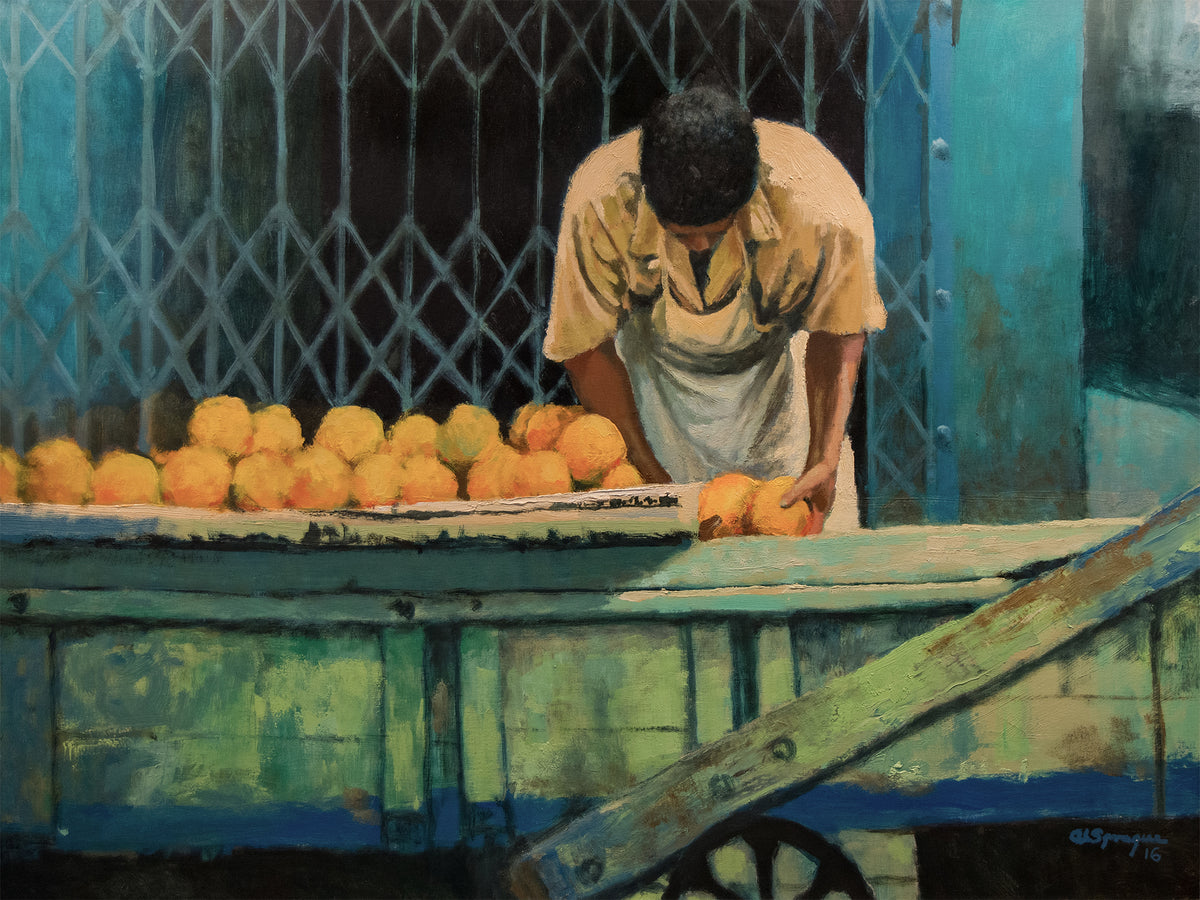 J Street Orange Vendor