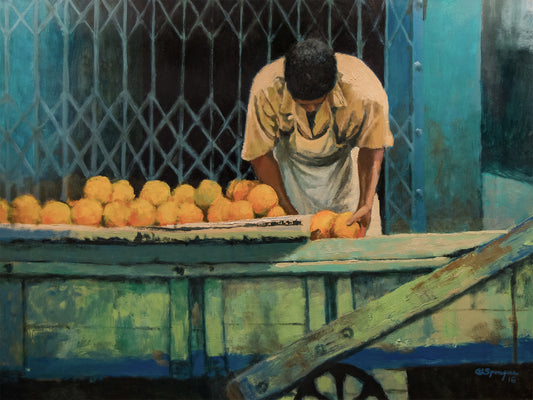 J Street Orange Vendor