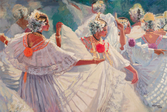 Polleras en Blanco
