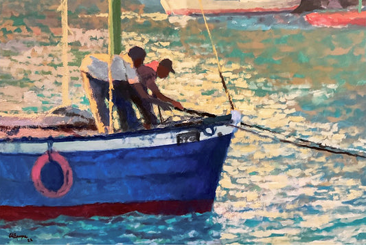 Pulling in Anchor